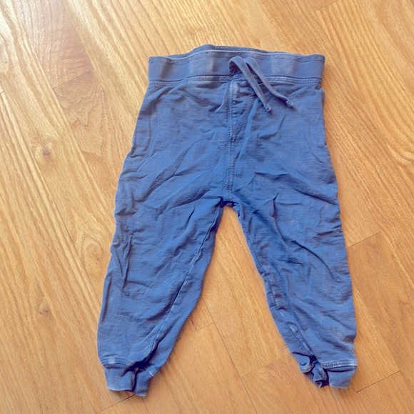 Mish boys blue Jean sweatpants super soft and thin size 24 months - Picture 1 of 6